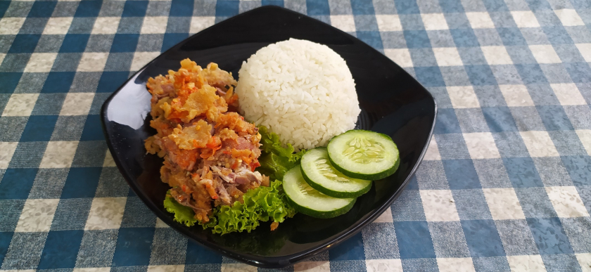 Nasi + Ayam Geprek Original