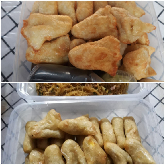 Pempek, Rujak mie, gado-gado, ketoprak, nasi goreng