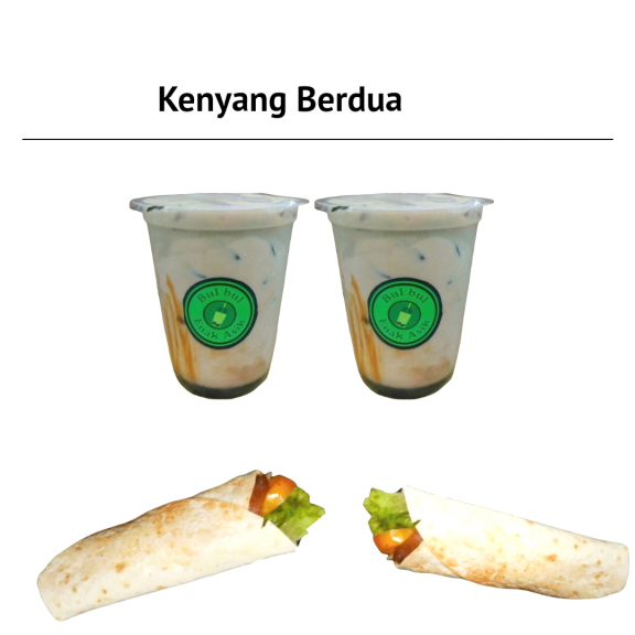 Kebab dan roti maryam