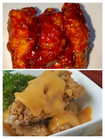 Big Hot Lava Chicken, chicken Steak 