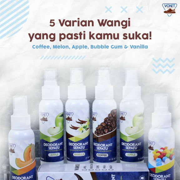 VONET DEODORANT SEPATU