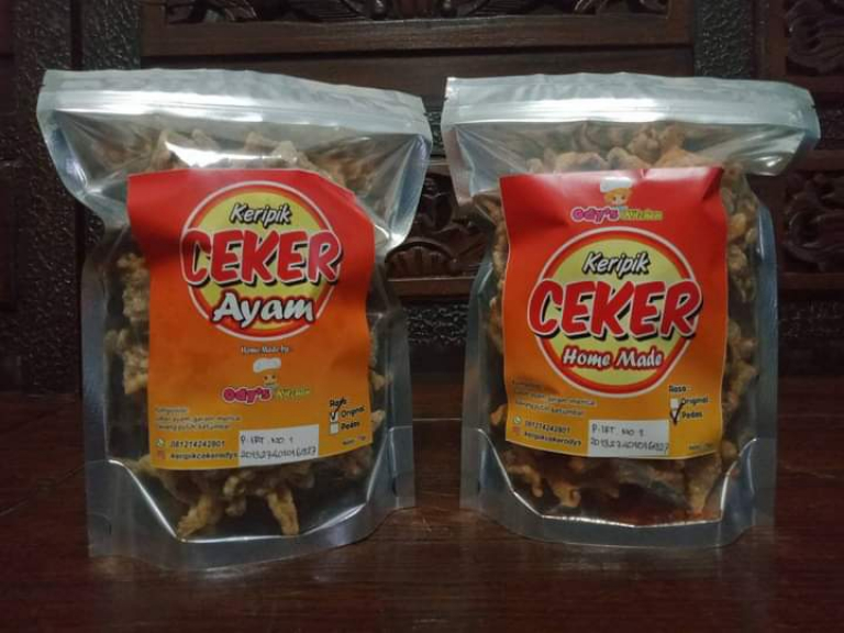 keripik ceker ayam