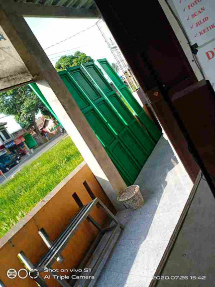 Pagar besi minimalis