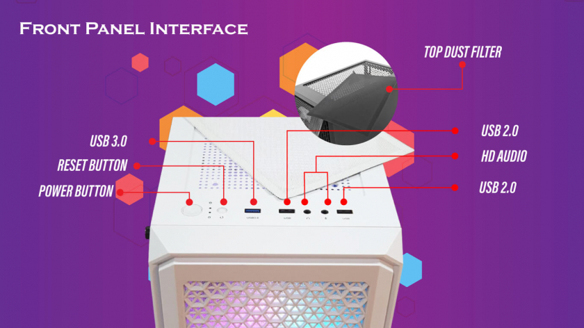 Casing Cube Gaming NAVA