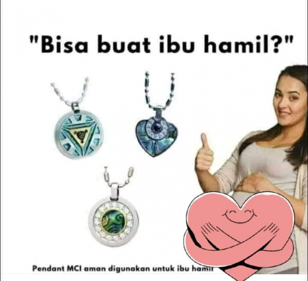 Kalung pendant MCI 