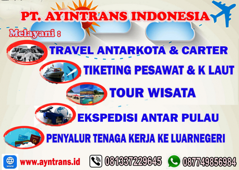 Travel reguler Jawa Bali dan agen penjualan tiket
