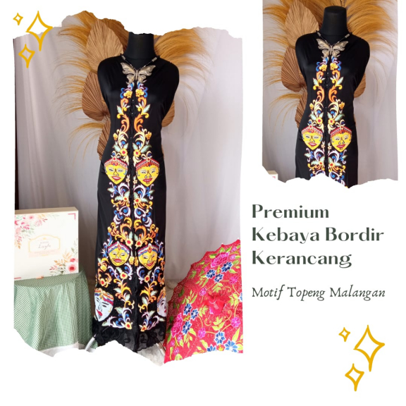 Kebaya kerancang bordir
