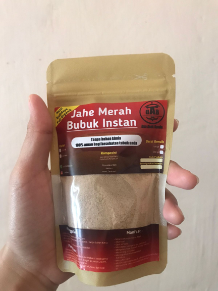 Jahe Merah Bubuk Instan