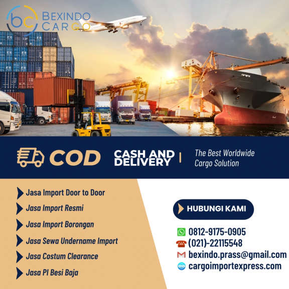 Jasa import bagi pemula door to door dari china 