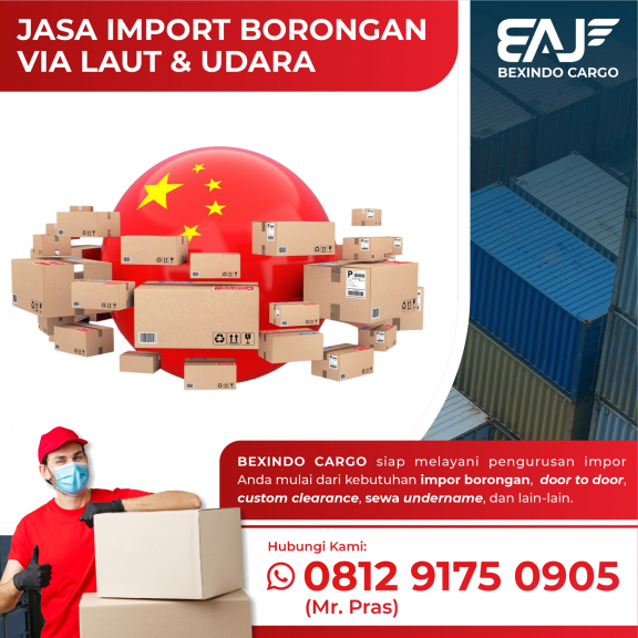 Import barang dari china service door to door