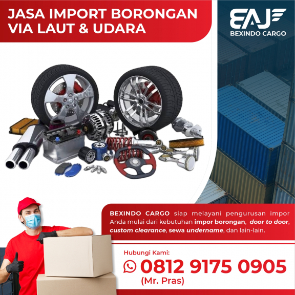 harga import barang dari china door to door