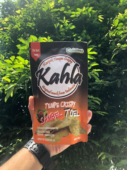 kahla tempe crispy sambel toel 