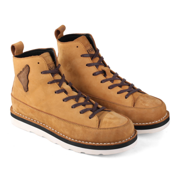 Collisone Boots - Pull up Leather Boots - High Pressure, Cemented Side Stitching Construction