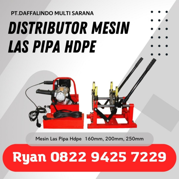 Mesin Las PIpa Hdpe 160mm