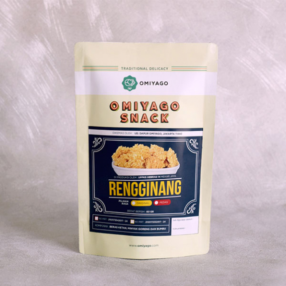 Omiyago Snack Rengginang Original
