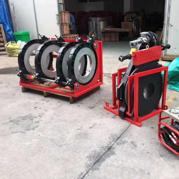 Mesin penyambung pipa hdpe shd 250 10 inch hydraulic