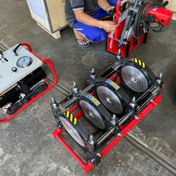 buttFusion shd 315 hydraulic mesin las pipa hdpe