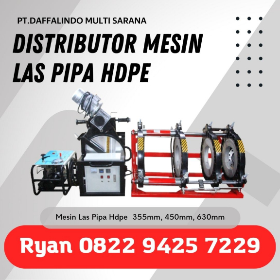 Mesin Las Pipa Hdpe 800mm