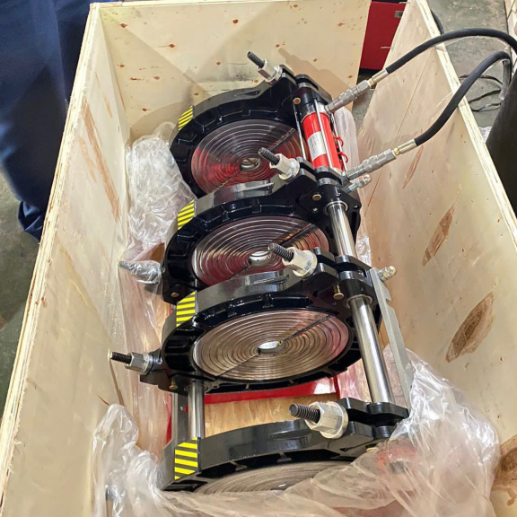 Mesin Las Pipa Hdpe SHD 160 hydraulic pemanas pipa hdpe