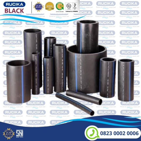 Pipa hdpe 3/4 inch Roll 100 meter