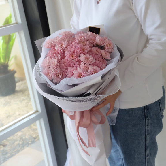 Florist Lampung ( Buket Bloom Aster)