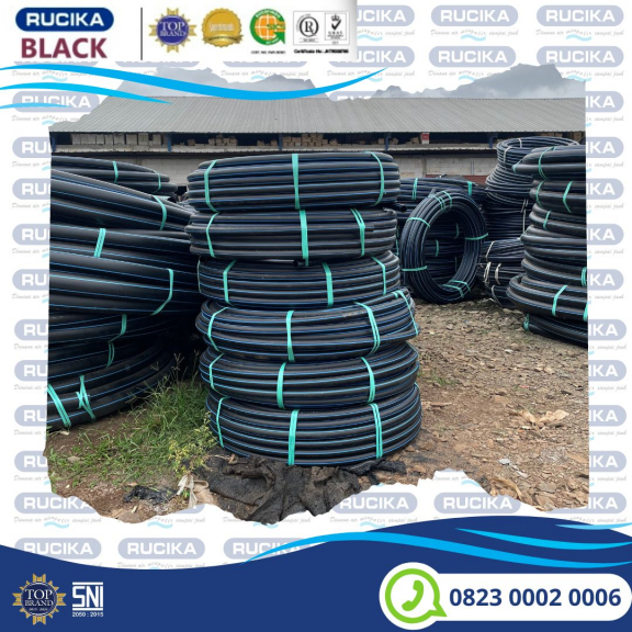 Pipa Hdpe Rucika 8 inch 200 mm Pn 10