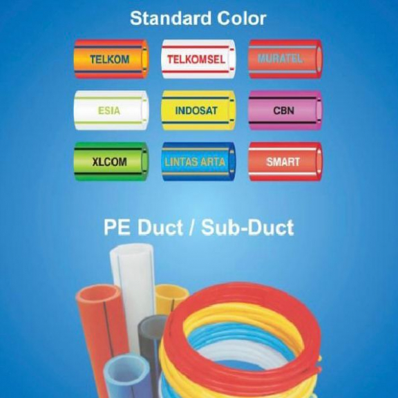 Pipa Subduct 40 34 mm Fiber Optic kabel telkom