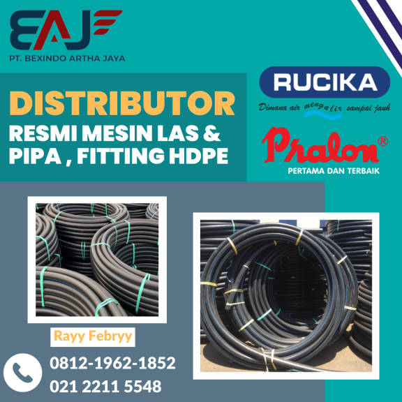 Pipa HDPE 100 Meter 3/4 Inch PN16 | Distributor Resmi Pipa HDPE Rollan Murah