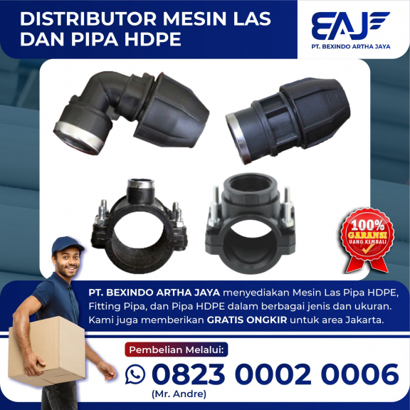 Fitting Pipa Hdpe Elbow 90 derajat