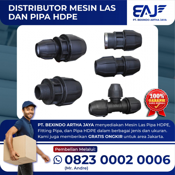 Fitting Pipa Hdpe Elbow 90 derajat