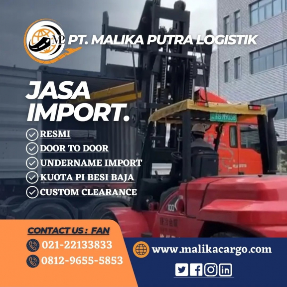 JASA IMPORT DOORT TO DOOR VIA SEA