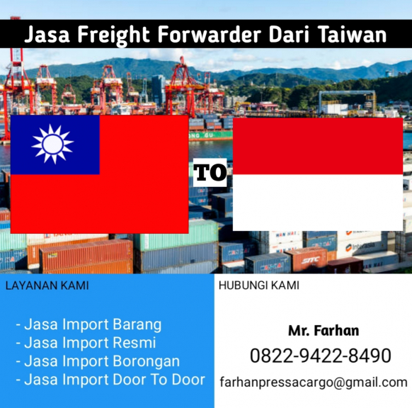 Forwarder Import dari Taiwan