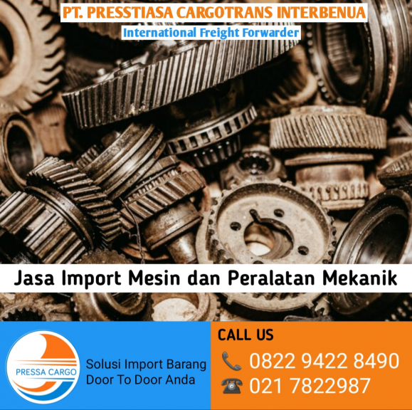 Forwarder Impor Sparepart - Jasa Import Sparepart Murah