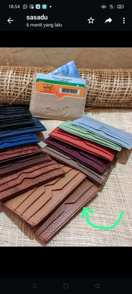 Dompet kartu sederhana