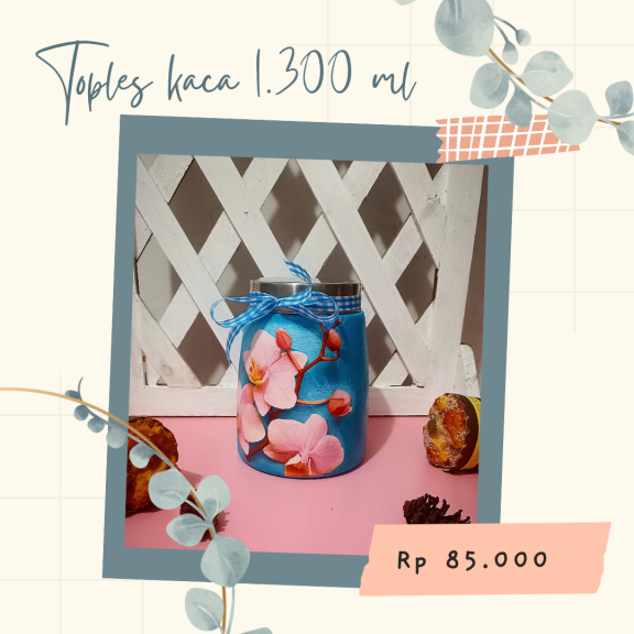 Toples kue Decoupage