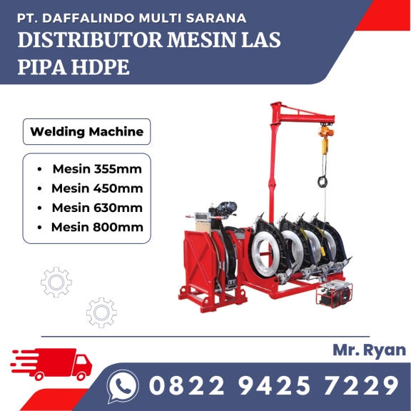 Mesin Penyambung Pipa Hdpe 160mm
