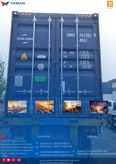 jasa import door to door 