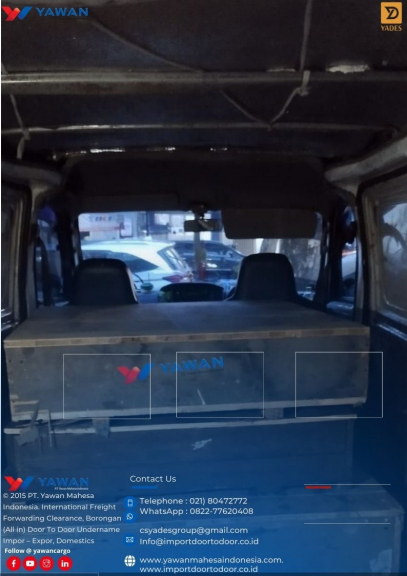 import dari malaysia]door to door 