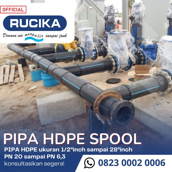 Pipa Hdpe Spool ukuran 12 inch All ssssss Hdpe