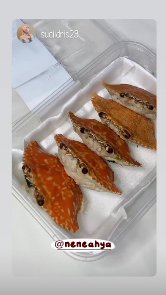 Portunus Kepiting Isi lumatan daging rajungan