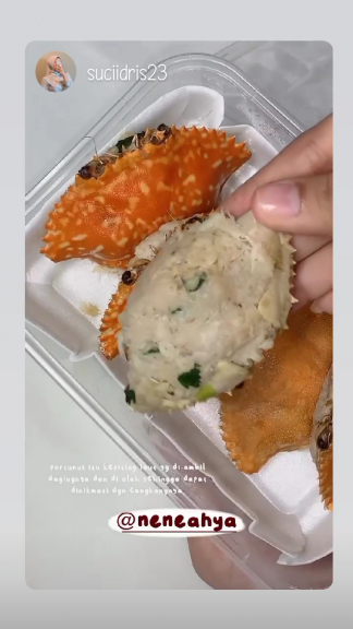Portunus Kepiting Isi lumatan daging rajungan