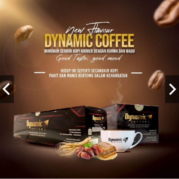 Kopi Dynamic 1 Slop (10 Sachet)