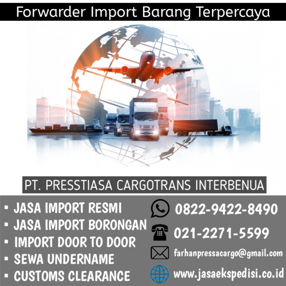 Jasa Import Barang Pindahan | 082294228490