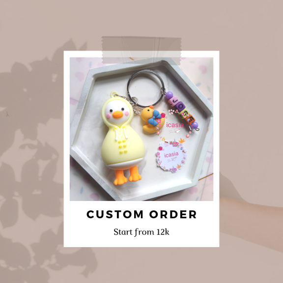 Custom Nama Gantungan Kunci