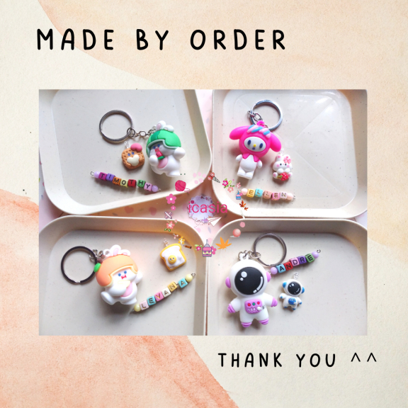 Custom Nama Gantungan Kunci