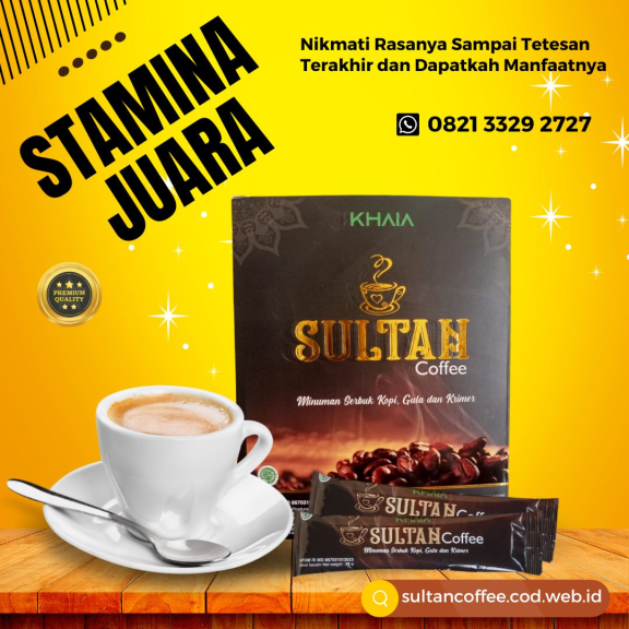Kopi Stamina Sultan Coffee BPOM WA: 0821 3329 2727 COD
