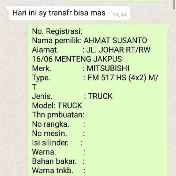 JASA PEMBUATAN STNK DAN BPKB ONLINE(AMAN DAN TERPERCAYA)