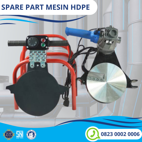 Spare part mesin las pipa hdpe Mesin serut pipa hdpe