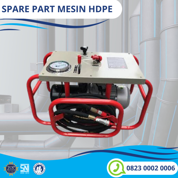 Spare part mesin las pipa hdpe Mesin serut pipa hdpe
