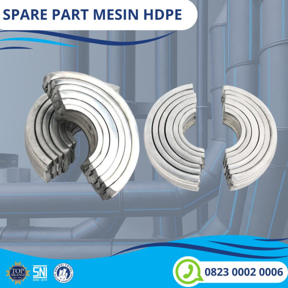 Spare part mesin las pipa hdpe Mesin serut pipa hdpe
